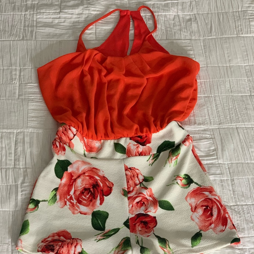 Floral romper